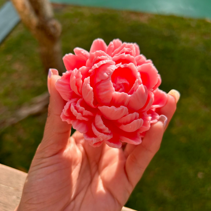 Flower Shaped Soap Peony