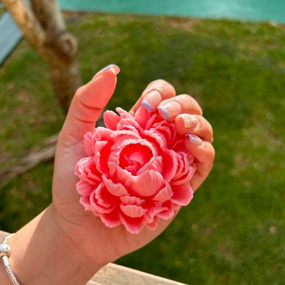 Flower Shaped Soap Peony