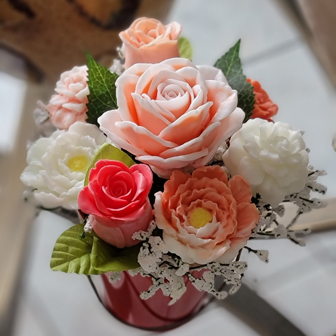 Rose Bouquet Soap