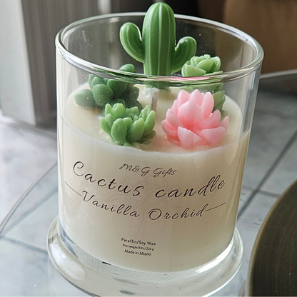 Cactus candles