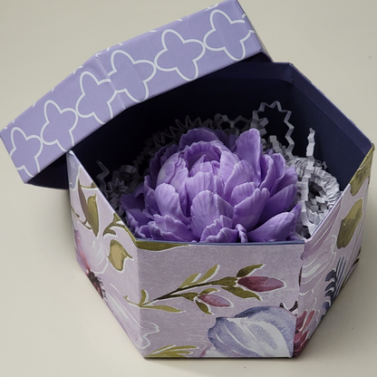 Flower Shaped Soap Peony