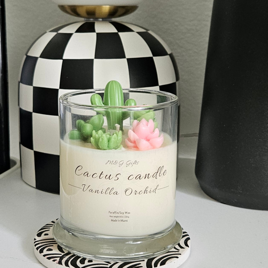 Cactus candles