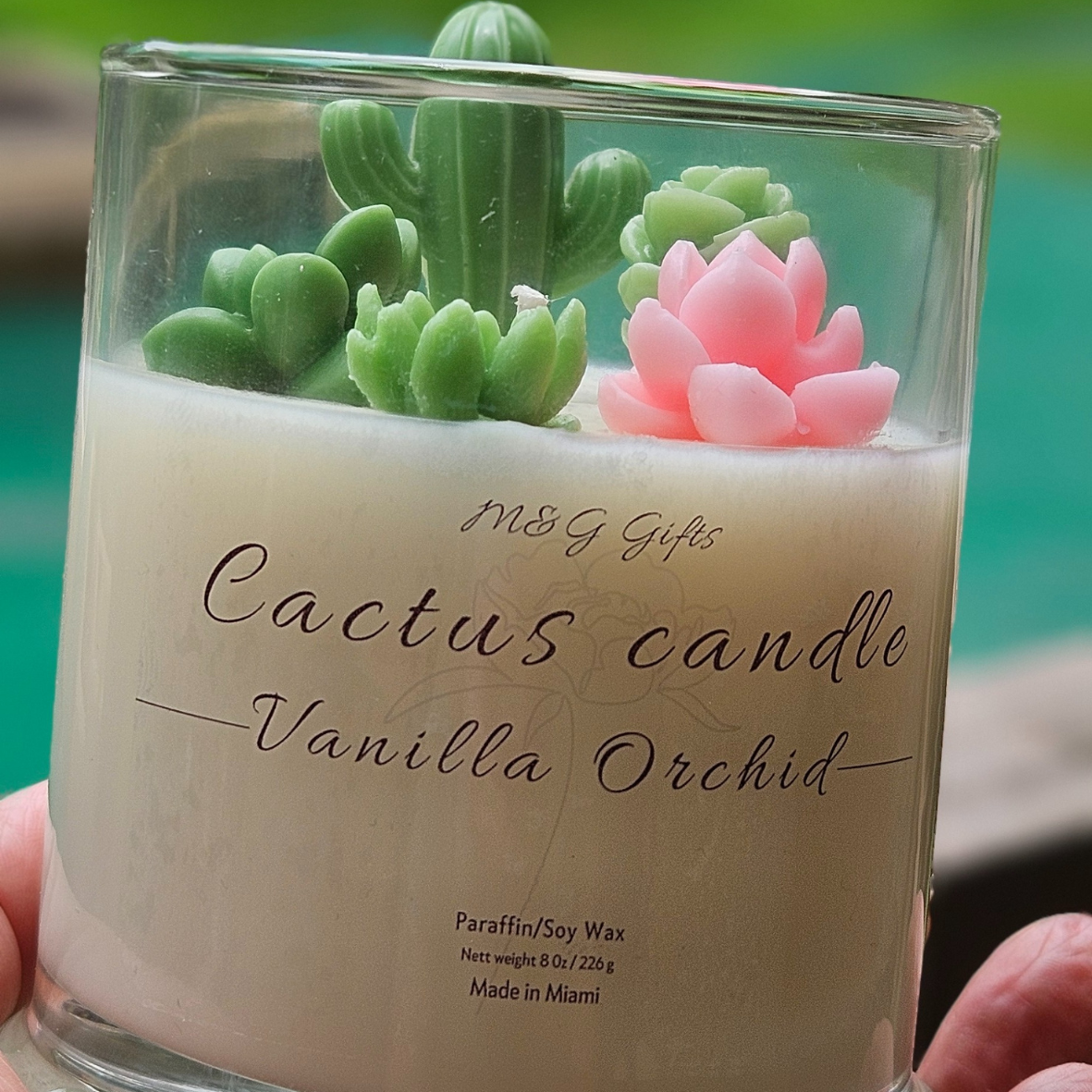 Cactus candles