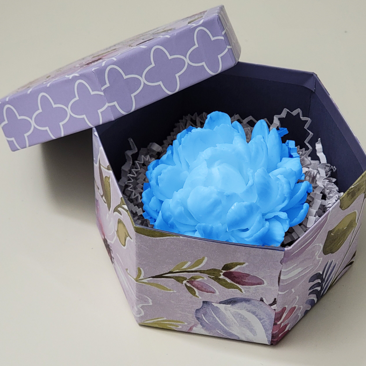 Flower Shaped Soap Peony